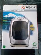 Alpina ceramic fan heater, Nieuw