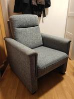 Comfortabele grijze fauteuil, Ophalen, Nieuw, 75 tot 100 cm, 75 tot 100 cm