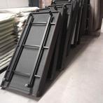 Boxspring. (Zonder de matras), Gebruikt, Eenpersoons, Zwart, Ophalen of Verzenden