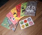 6x traktatiezakjes Minekraft, met sluitstickers, Ophalen of Verzenden