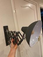Wandlamp verstelbaar/uittrekbaar, Huis en Inrichting, Lampen | Wandlampen, Ophalen of Verzenden, Zo goed als nieuw, Metaal
