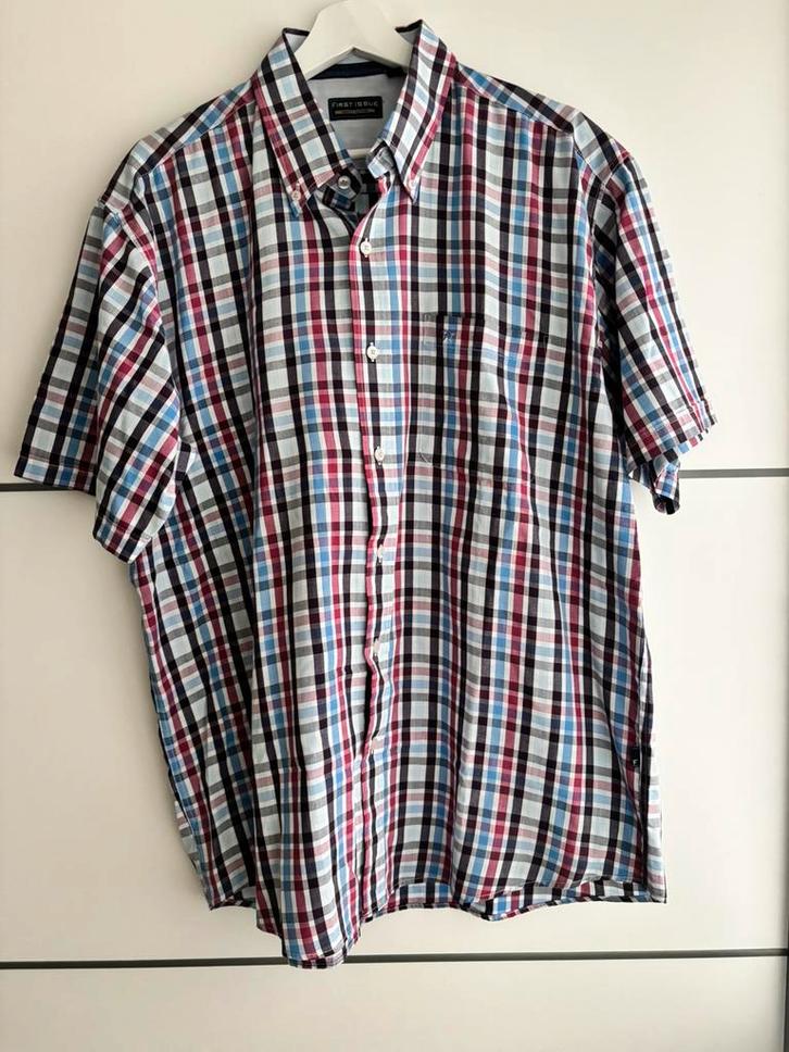 Overhemd, Kleding | Heren, Overhemden, Zo goed als nieuw, Halswijdte 43/44 (XL), Blauw, Ophalen of Verzenden