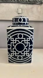Riverdale Blauw witte vaas, Antiek en Kunst, Ophalen