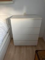 Ikea Witte Malm ladenkast, Ophalen, Gebruikt, 50 tot 100 cm, 3 of 4 laden