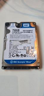 WD Scorpio Blue 750GB HDD, Computers en Software, Harde schijven, Intern, Gebruikt, 750GB, Ophalen of Verzenden