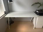 Verstelbare tafel/bureau (glas), Huis en Inrichting, Bureaus, Ophalen, In hoogte verstelbaar, Gebruikt, Bureau
