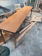 Biertafels, Ophalen, Gebruikt, Rechthoekig, Hout