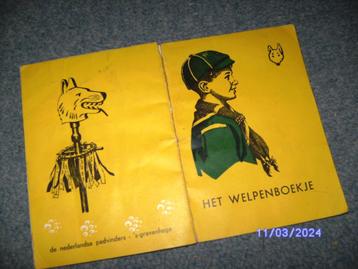 scouting Het WELPENBOEKJE 1969 98 blz  soft cover tek foto beschikbaar voor biedingen
