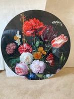 wanddecoratie bloemen, Huis en Inrichting, Woonaccessoires | Schilderijen, Tekeningen en Foto's, Ophalen, Zo goed als nieuw, 75 tot 100 cm