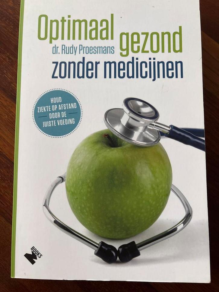 Optimaal gezond zonder medicijnen - Rudy Proesmans, Boeken, Gezondheid, Dieet en Voeding, Zo goed als nieuw, Gezondheid en Conditie