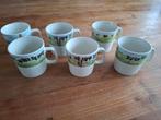 Wiebe van der Zee, 6  (koffie)mokken, Ophalen, Porselein, Overige stijlen, Kop(pen) en/of Schotel(s)