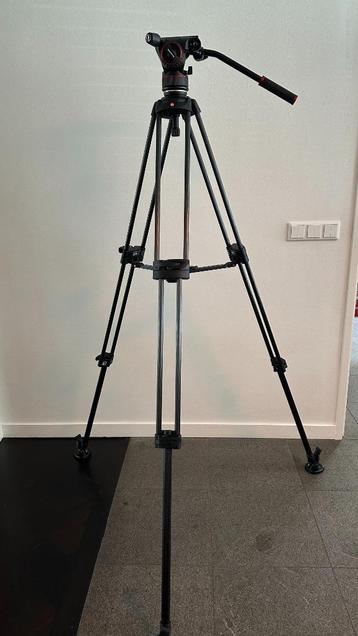 Manfrotto videostatief carbon met Nitrotech N8 statiefkop beschikbaar voor biedingen
