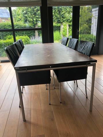 Eetkamerset Bert Plantagie | tafel 220x100 en 6 stoelen beschikbaar voor biedingen