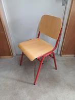 40 x schoolstoelen stapelstoelen kantine partij stoelen, Huis en Inrichting, Stoelen, Ophalen, Gebruikt, Bruin, Vijf, Zes of meer stoelen