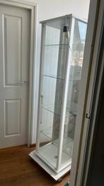 Vitrinekast met verlichting, Huis en Inrichting, Ophalen, Minder dan 50 cm, Glas, 150 tot 200 cm