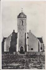 Q148 gelopen oude ansichtkaart katwijk aan zee oude kerk, Ophalen of Verzenden, Gelopen, Zuid-Holland