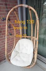 Hangstoel met kettingen - Rotan look, Ophalen of Verzenden