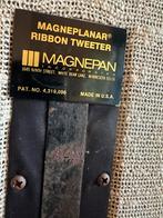 Vintage Magnepan Speakers jaren '70/'80, Ophalen, Gebruikt, 60 tot 120 watt, Front, Rear of Stereo speakers