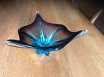 Murano Stijl Glazen Schaal Paars/Blauw, Antiek en Kunst, Antiek | Glas en Kristal, Ophalen of Verzenden