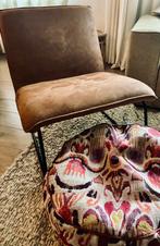 Cognac Fauteuil - Modern Design, Ophalen, Minder dan 75 cm, Nieuw, Metaal