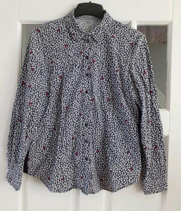 Erfo blouse met kolibrie print maat 42 beschikbaar voor biedingen