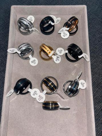 Tungsten carbidge ring lot! beschikbaar voor biedingen
