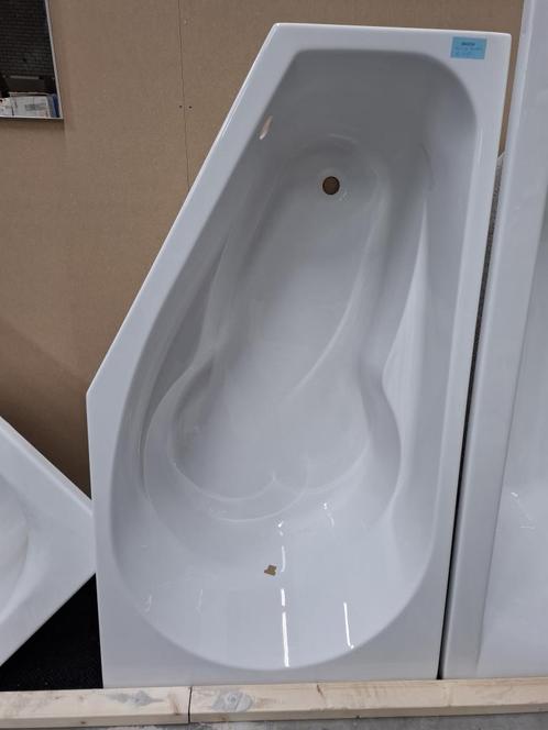 Ruimtebesparend ligbad 160 x 90 cm, Doe-het-zelf en Verbouw, Sanitair, Nieuw, Ophalen