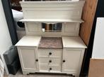 Vintage Kaptafel met Marmeren Blad, Antiek en Kunst, Ophalen