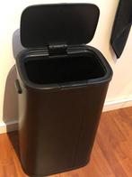 Vuilnisbak - 60 liter, Huis en Inrichting, Woonaccessoires | Prullenbakken, Kunststof, Gebruikt, 50 tot 75 cm, 40 liter of meer