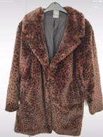 Fluffy panter jas - Maat XL, Ophalen of Verzenden, Zo goed als nieuw, Maat 46/48 (XL) of groter, Bruin