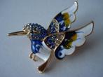 Kolibrie broche, Overige materialen, 4 tot 7 cm, Overige kleuren, Nieuw