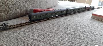 Fleischmann minitrix n dcc wagons met verlichting auto beschikbaar voor biedingen