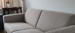 2-zits bank taupe gemêleerd, Huis en Inrichting, Ophalen, Gebruikt, Tweepersoons, 75 tot 100 cm