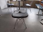4 vintage Charles en Ray Eames Wire Chair eetkamerstoelen, Ophalen, Gebruikt, Overige kleuren, Metaal