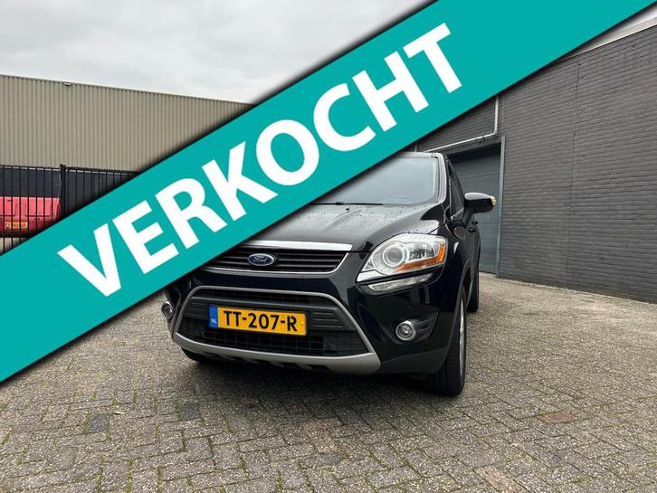 Ford Kuga 2.0 TDCi Titanium S Clima Cruise Keyless PDC Led L, Auto's, Ford, Bedrijf, Te koop, Kuga, ABS, Airbags, Airconditioning