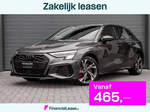 Audi A3 Sportback 45 TFSI E S-Line RS-Stoelen HUD S3 Massage, Auto's, Audi, Bedrijf, Lease, Financial lease, A3, ABS, Achteruitrijcamera