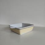 Kleine vintage porseleinen ovenschaal Cork del Rae, Ophalen of Verzenden, Gebruikt, Overige materialen, Overige typen