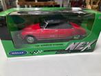 Citroën DS 19 Cabriolet rood Welly Nex schaal 1:24, Auto, ., Ophalen of Verzenden, Zo goed als nieuw