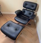 Eames Lounge Chair in nieuwstaat, Huis en Inrichting, Ophalen, Metaal, Zwart, Zo goed als nieuw