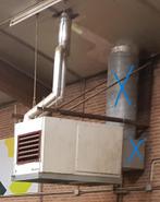 Reznor 41 KW gasgestookte werkplaatskachel gasheater, Doe-het-zelf en Verbouw, Verwarming en Radiatoren, Kachel, Minder dan 60 cm