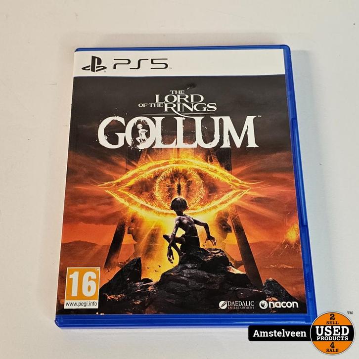 Playstation 5 Game: The Lord Of The Rings: Gollum, Spelcomputers en Games, Games | Sony PlayStation 5, Gebruikt