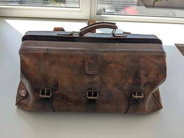 Vintage Ben Lhachmi Gladstone Dokterstas Groot Formaat beschikbaar voor biedingen