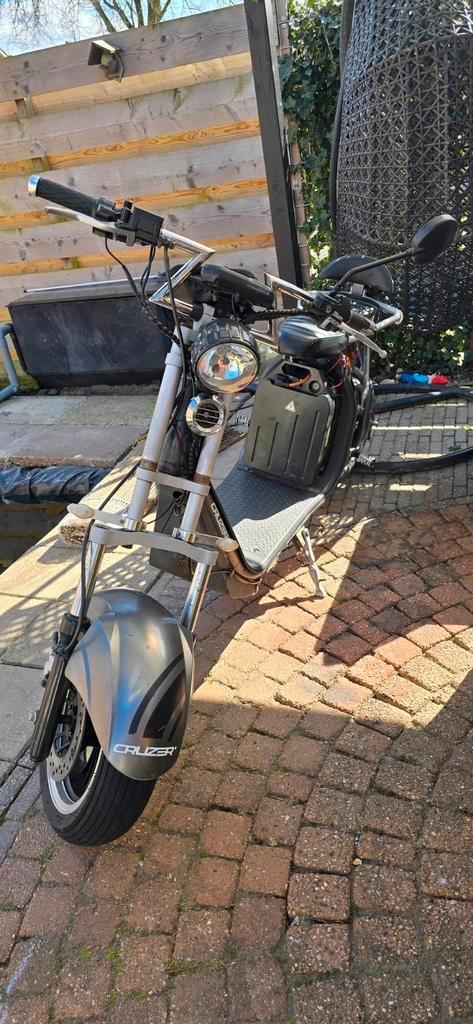Bigwheel elektrische scooter, Fietsen en Brommers, Brommers | Overige merken, Gebruikt, Maximaal 45 km/u, Ophalen