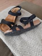 Human Nature zwarte sandalen maat 40, Kleding | Dames, Schoenen, Verzenden, Zwart, Sandalen of Muiltjes, Zo goed als nieuw