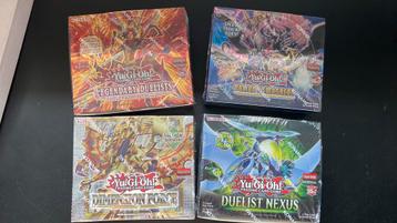 Yu-Gi-Oh! Boosterboxen sealed beschikbaar voor biedingen