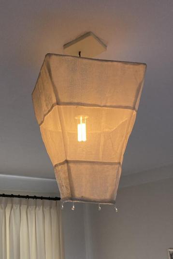 Lampenkap fluweel en stevige voile voor hanglamp nieuw