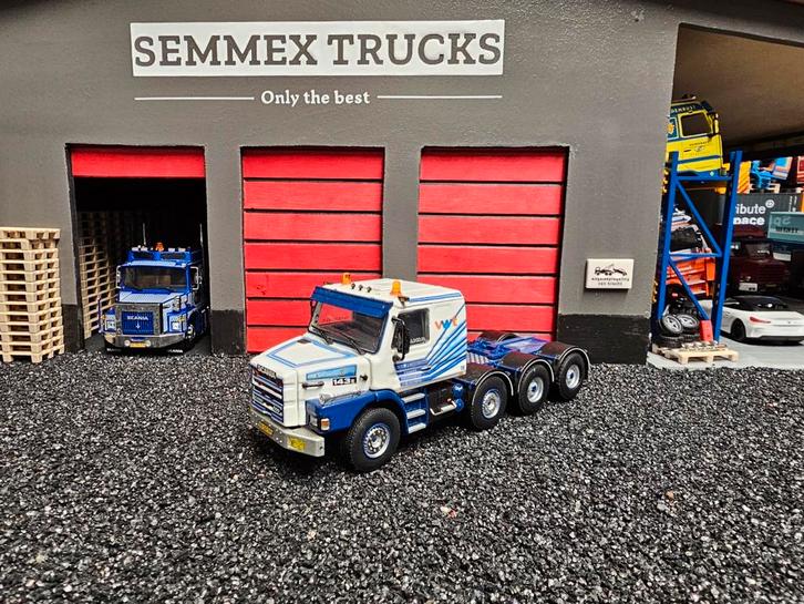 Wsi scania 143 torpedo b keus v wijgerden., Hobby en Vrije tijd, Modelauto's | 1:50, Zo goed als nieuw, Bus of Vrachtwagen, Wsi