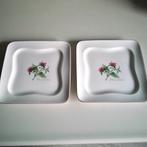 Villeroy en boch  2 vivo floral borden, Ophalen of Verzenden, Zo goed als nieuw, Bord(en), Overige stijlen