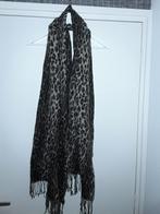 Passigatti Grijs/Beige Sjaal Met Panterprint, Passigatti, Verzenden, Maat 46/48 (XL) of groter, Zo goed als nieuw