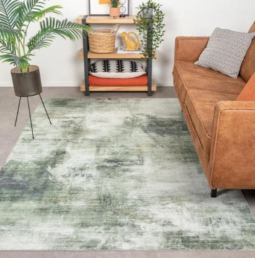 FRAAI vloerkleed 160 x 230 cm - Groen (multicolor), Huis en Inrichting, Stoffering | Tapijten en Kleden, 150 tot 200 cm, 200 cm of meer